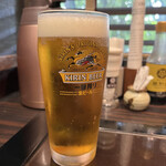 勝烈亭 - グラス生ビール