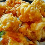 丸亀製麺 横手店 - 鶏天アップ