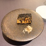 プレゼンテ スギ - ⑥漁師さんからの贈り物（肝ソースを塗った利根川産天然うなぎの薪焼き 市原産山わさび）