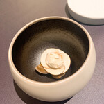 プレゼンテ スギ - ③生と発酵（香取産生マッシュルーム、発酵マッシュルーム、マスカルポーネ）