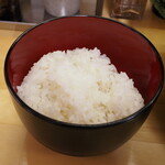 ラーメン 三亀 - ご飯 100円