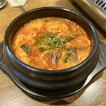 焼肉 はせ川 - ユッケジャンスープ