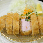 카츠긴 후지노미야 아코우치점 - 극레어 두툼한 돈카츠 정식.