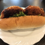 くまもと中央カントリークラブ - コロッケサンド