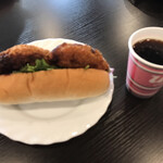 くまもと中央カントリークラブ - コロッケサンド