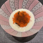 奈良屋町 青 - 新いくら　じゃがいものソース　ビシソワーズ風そうめん