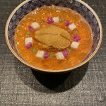 奈良屋町 青 - とうもろこしのムース