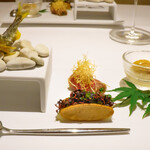 Amandier - アミューズ・ブーシュ　4品