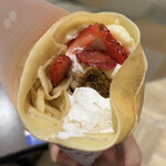 デザート王国 - 料理写真:ティラミスクレープ(アップ)♪