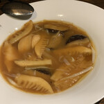 中国料理孝華 - アワビの醤油煮込