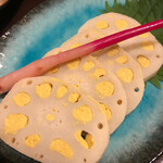 博多流 神屋 西宮店 - からし蓮根