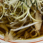 手打ち大石田そば　きよ - 温かい肉そばアップ