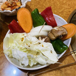 Yakiniku Dainingu U Shimura - 焼き野菜盛合わせ