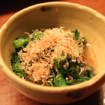 吉祥庵 - 菜の花のおひたし　(2013/04)