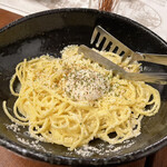 長濱浪漫ビール - 半熟卵のカルボナーラ　1,100円