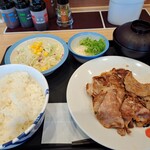 Matsuya - 豚焼き肉ダブル　ご飯特盛