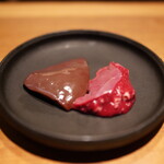 串羊 - 羊のレバーと肺