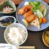 Ichiraku - カキフライ定食　1000円　獅子唐が恐ろしく辛かった