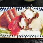 和食地酒 勘助 - 刺身盛り合わせ