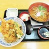 Sobadokoro Marumatsu - 天丼とミニそばセット