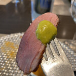 キャトルラパン - 鴨ロースは色合いがセクシーね