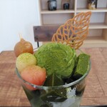 SALON DE GOUTER - プレミアム宇治抹茶パフェ