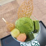 SALON DE GOUTER - プレミアム宇治抹茶パフェ