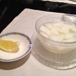 桃花林 - 杏仁豆腐　レモン