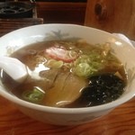 Tomitaya - 2回目訪問で食したラーメン(550円)