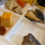 和食・割烹 彩旬 - 仙台味噌、鯖の梅煮、仙台厚揚げ