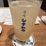 酒場シナトラ - 桃酒のソーダ割