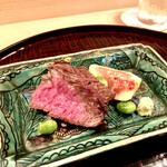 多仁本 - 佐賀牛と新銀杏、無花果　その旨そうな事！