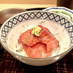 多仁本 - 鮪漬け御飯　いつもながら美味しい