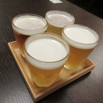 いで湯の宿　丸神屋 - 【クラフトビール飲み比べ四種　１２００円】