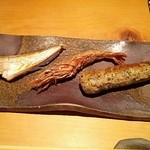 酒庵 田なか - コースの焼き物