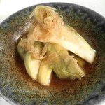 わらじ - 【水ナスみょうが煮】
