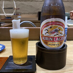 鮨旬美西川 - ビール