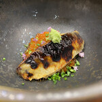 鮨旬美西川 - ミニ丼(新いくらといわしの西京焼き)