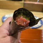 鮨旬美西川 - ネギトロ巻き