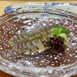 鮨旬美西川 - シャコのお刺身