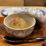 鮨旬美西川 - 海老芋まんじゅう