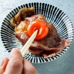 炭火焼肉×蘭王玉子！間違いなし！！　炙りTKG