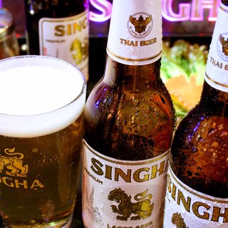 A wide selection of Thai beers, wines, original cocktails, and more!