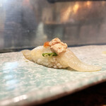 すし青木 - 皮剥肝のせおかわりｗ