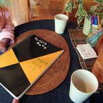 麦わらぼうし - ホットコーヒーがサービスで飲めるようになっていました♪