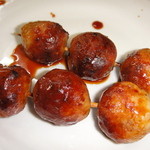 喜多八 - 「つくね」です。タレが絡んで美味しいです。