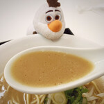 伊緒利 - スープは少し大人しめです。