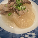 和洋割烹 竹泉 - すじ肉大根