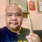 キッチン あずま - さすがに骨は食べられませんが、
      きれいに頂きました