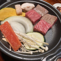 すき焼き 牛しゃぶ 松重 - 